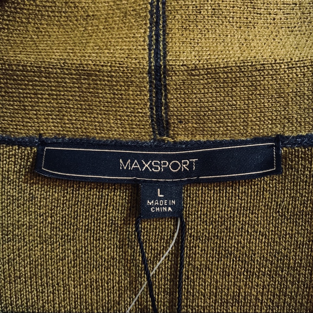 MAX SPORT Sweater Duster Size Large - Picture 7 of 8